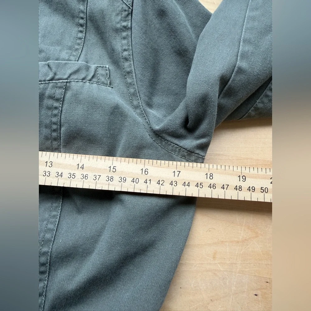 BSweet Clothing Co Army Olive Green Utility Adirondack Lined Coat Hood Women SM - Picture 5 of 8